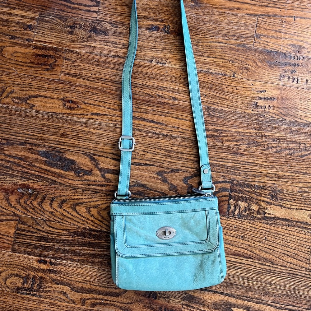 Fossil Seafoam Marlow Crossbody Bag